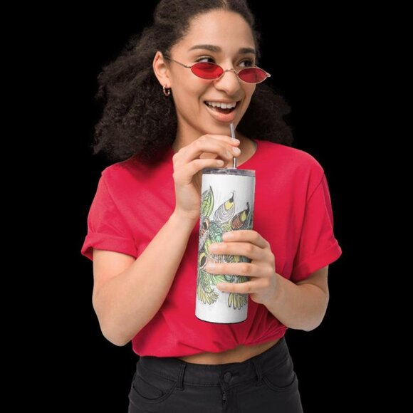 Verdelia Tumbler by Momma Balisti - 20oz Stainless Steel Tumbler @MommaBalisti - Picture 3 of 4